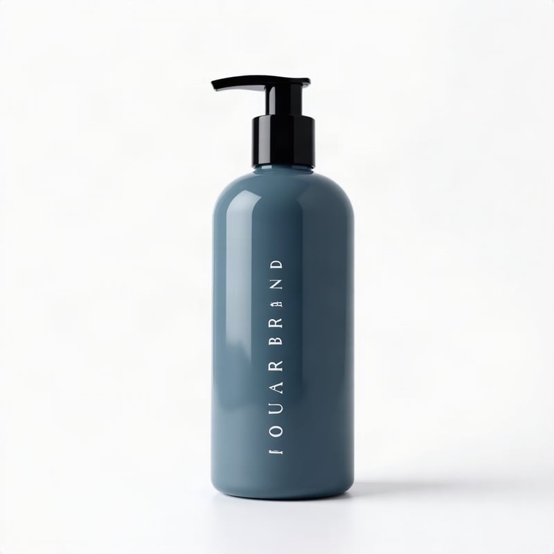 Body Lotion pump bottle with a Your Brand label