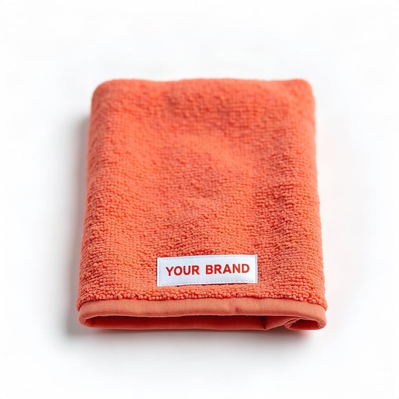 Smart Cooling Towel, colour finish, label reads Your Brand